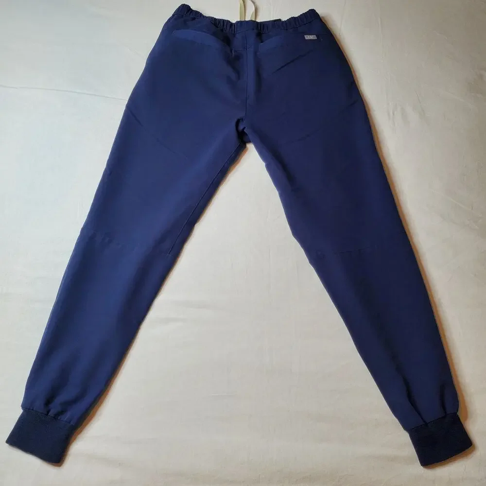 Figs Men's Size M Tansen Jogger Slim-Fit Scrub Pants Navy Blue MXXSW2004S